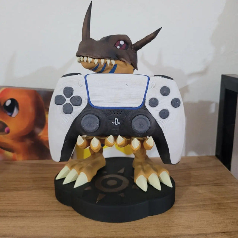 Soporte Para Control De Play Xbox O Cel Greymon Digimon