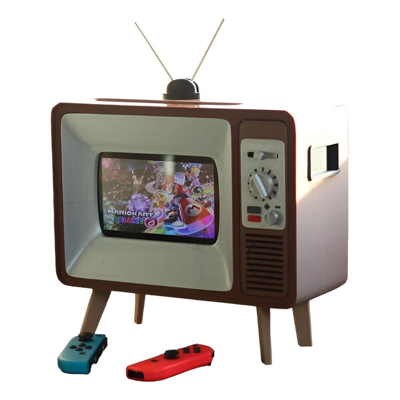 Soporte Para Nintendo Switch Tv Antigua  Caqui