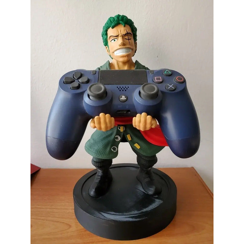 Soporte Para Control Play Xbox O Celular Zoro One Piece  Azul