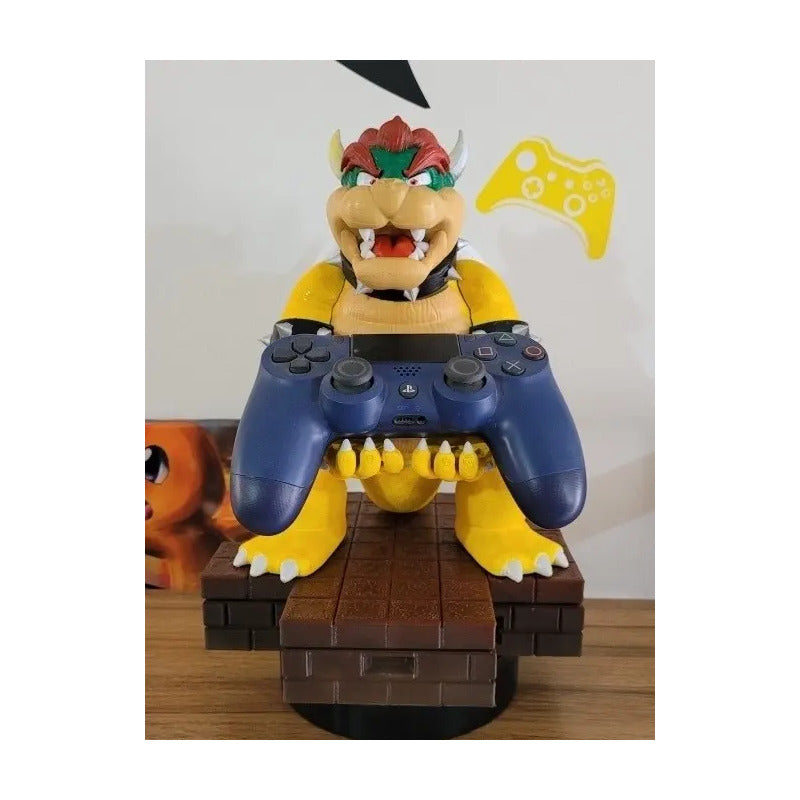 Soporte Control Play Xbox O Celular Bowser Mario Bros