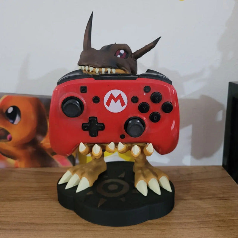Soporte Para Control De Play Xbox O Cel Greymon Digimon