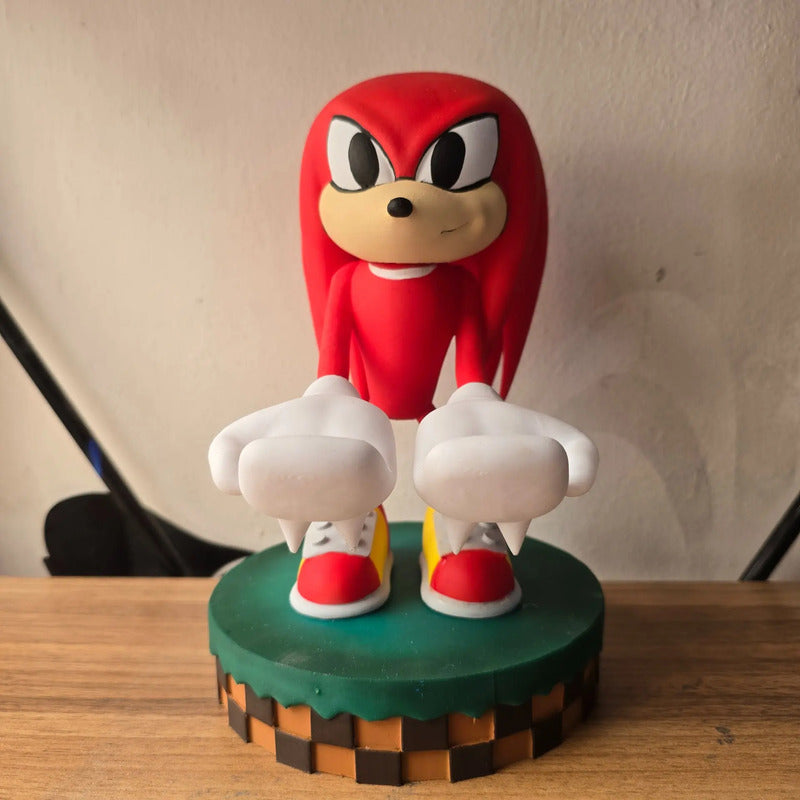 Soporte Para Control De Play Xbox O Celular Knuckles Sonic Rojo