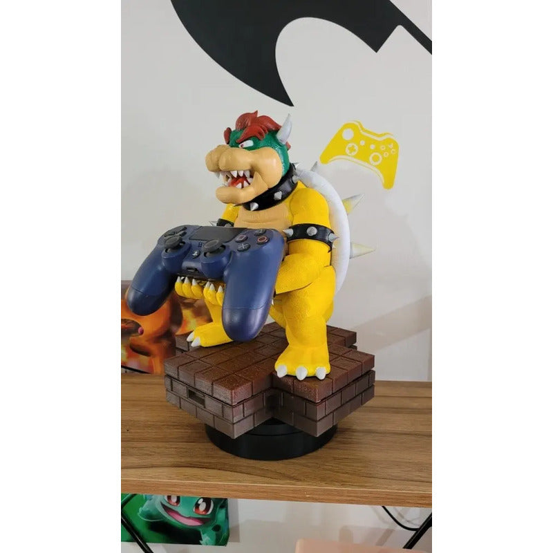 Soporte Control Play Xbox O Celular Bowser Mario Bros