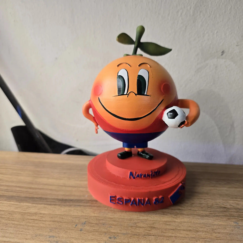 Figura Mascota Del Mundial España 1982 Naranjito
