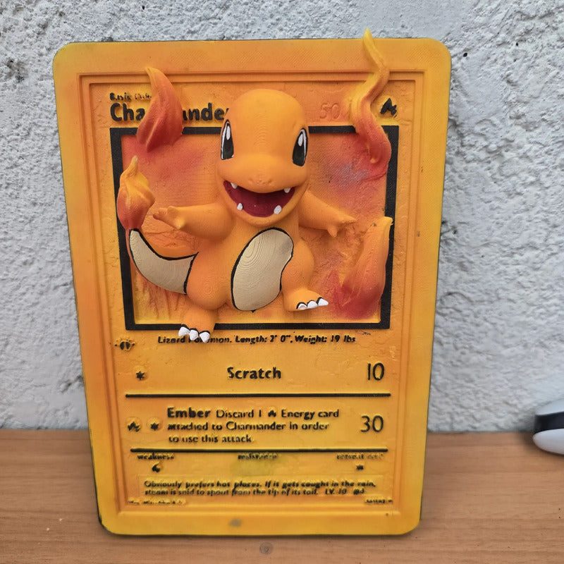 Cuadro De Charmander Naranja