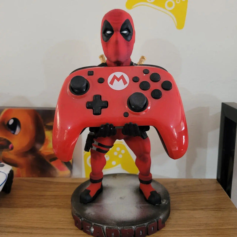 Soporte Para Control Play Xbox O Celular Deadpool V3 Rojo