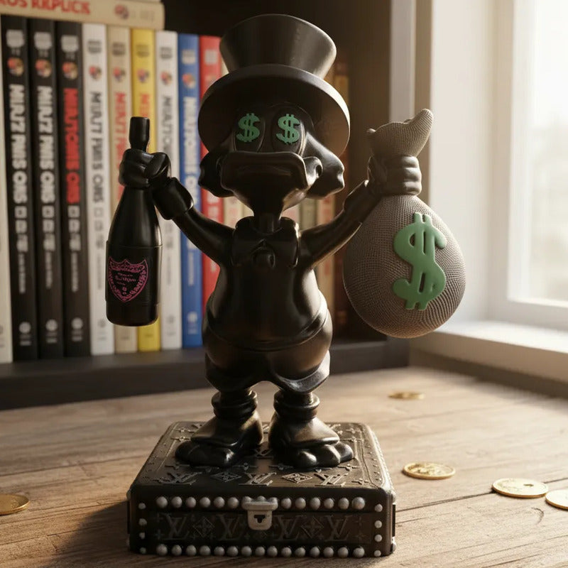 Figura De Rico Mcpato 30 Cm Negro