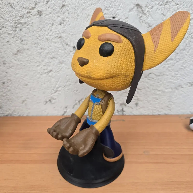Soporte Control Play Xbox O Celular Ratchet And Clank Naranja Claro
