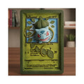 Cuadro De Bulbasaur Verde Lima Verde Musgo