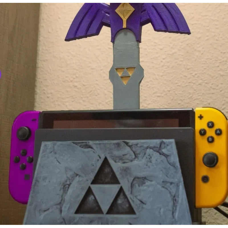 Soporte Dock Para Nintendo Switch Zelda Link Piedra