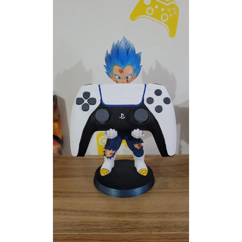 Soporte Control Play Xbox O Celular Vegeta Blue Dbz Super
