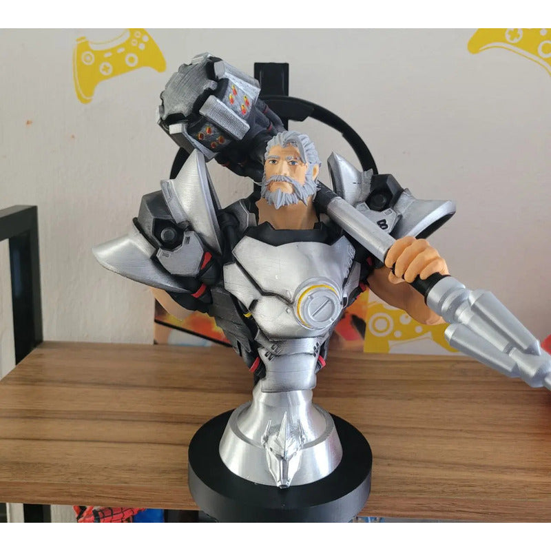 Soporte Para Auriculares De  Reinhardt Overwatch