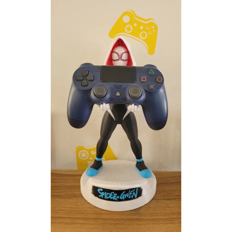 Soporte Control Play Xbox Switch O Cel Spider Gwen Spiderman