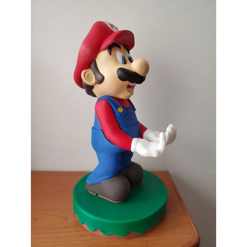Soporte Para Control Xbox Play Nintendo O Celular Mario Bros Azul