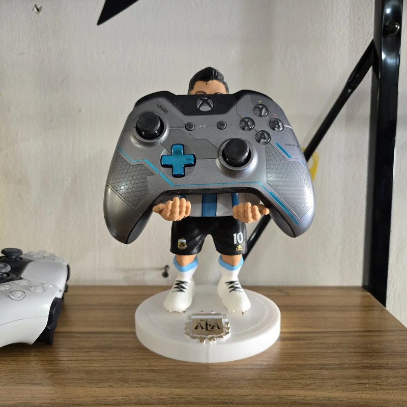 Soporte Control Play Xbox O Celular Messi  Azul