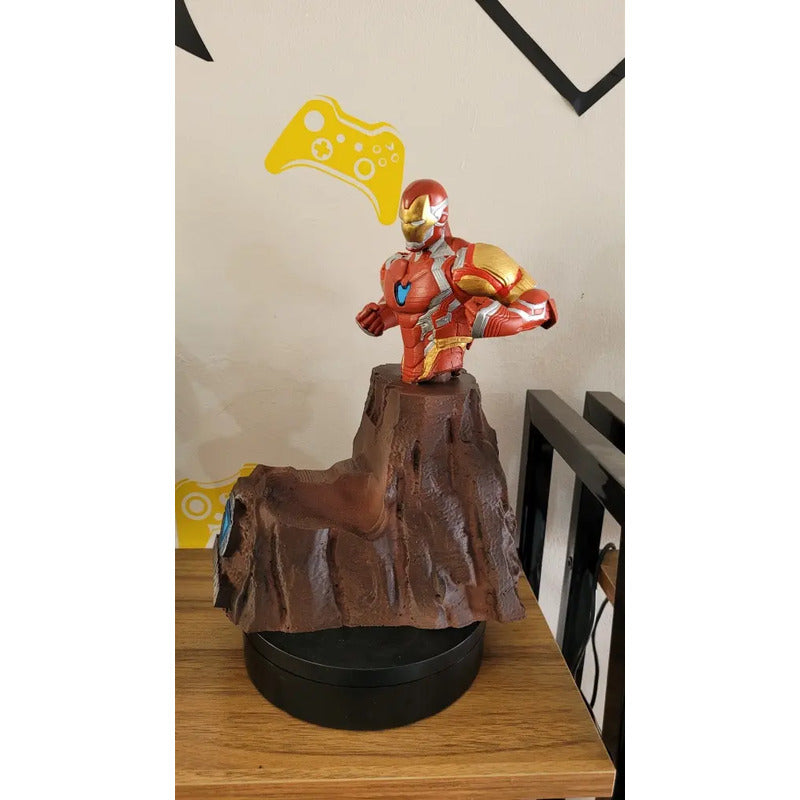 Soporte Control Play Xbox Iron Man Base