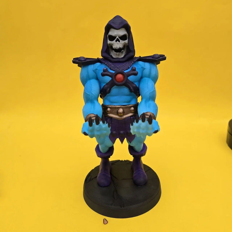 Soporte Para Control Play. Xbox O Celular De Skeletor He-man Azul
