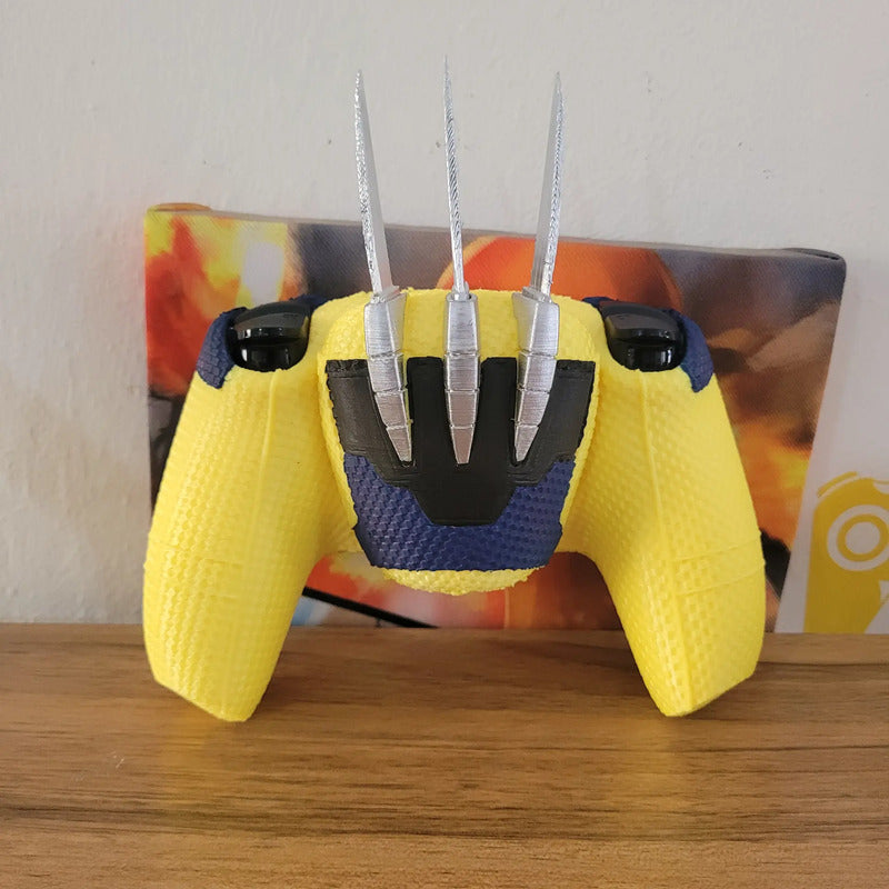 Carcasa Para Control Play 5 Wolverine O Deadpool