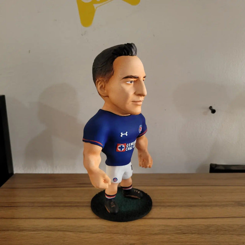 Figura De Futbolista Fuertecito Chaco Jimenez Cruz Azul