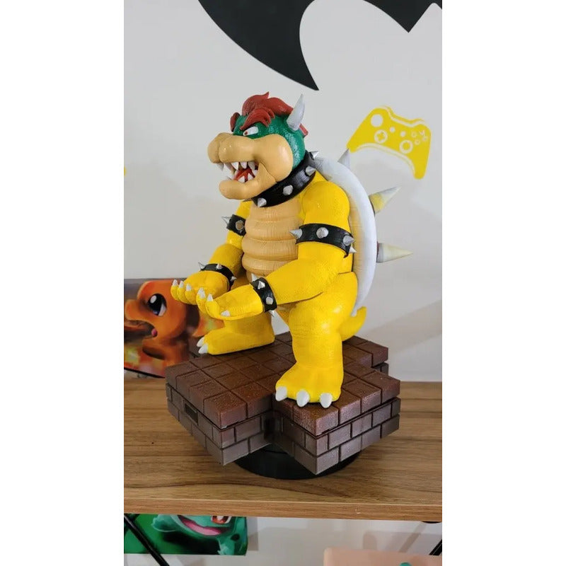 Soporte Control Play Xbox O Celular Bowser Mario Bros
