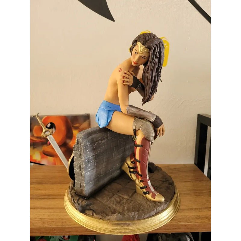 Figura Wonder Woman Mujer Maravilla Gal Gadot Sin Traje
