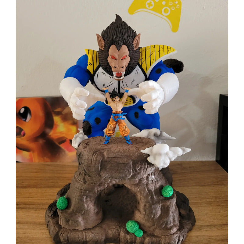 Figura Goku Vs Ozaru Vegeta Dragon Ball