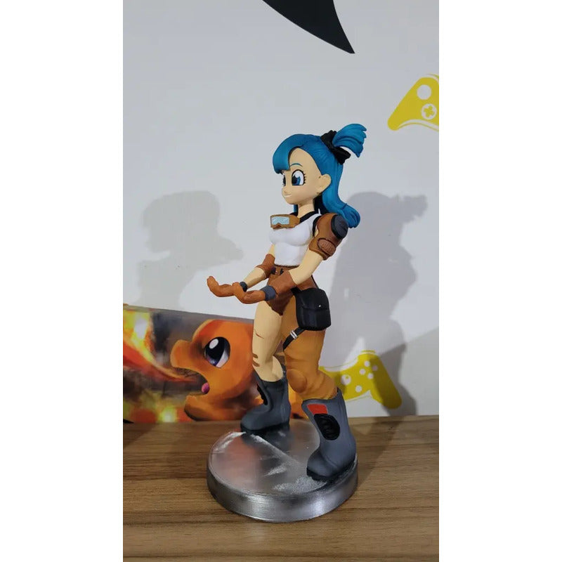 Soporte Control Play Xbox O Celular Bulma Dragon Ball Verde Oscuro