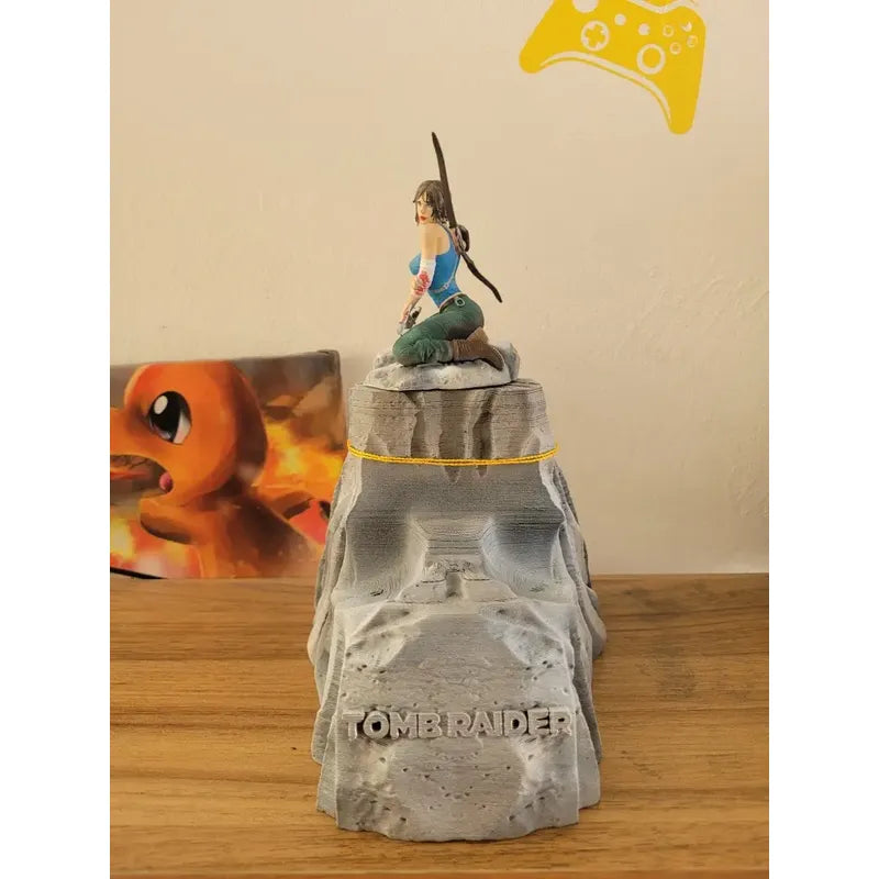 Soporte Control Play Xbox Lara Croft Tom Raider  Turquesa