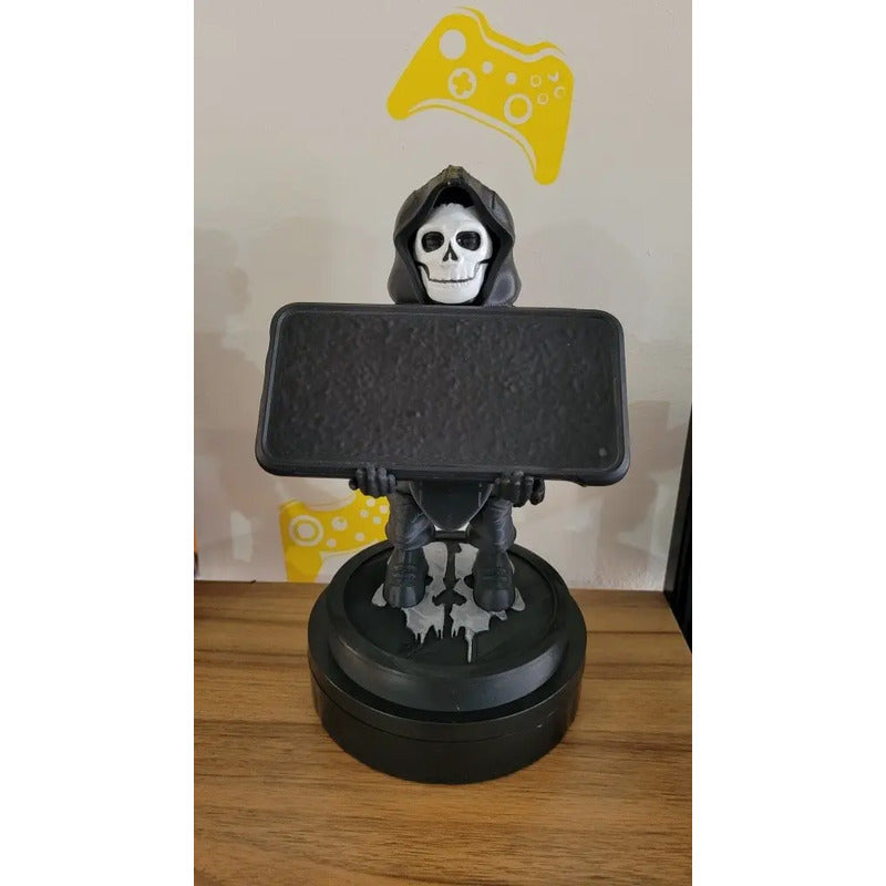 Soporte Control Play Xbox O Celular Ghost Warzone Cod Negro
