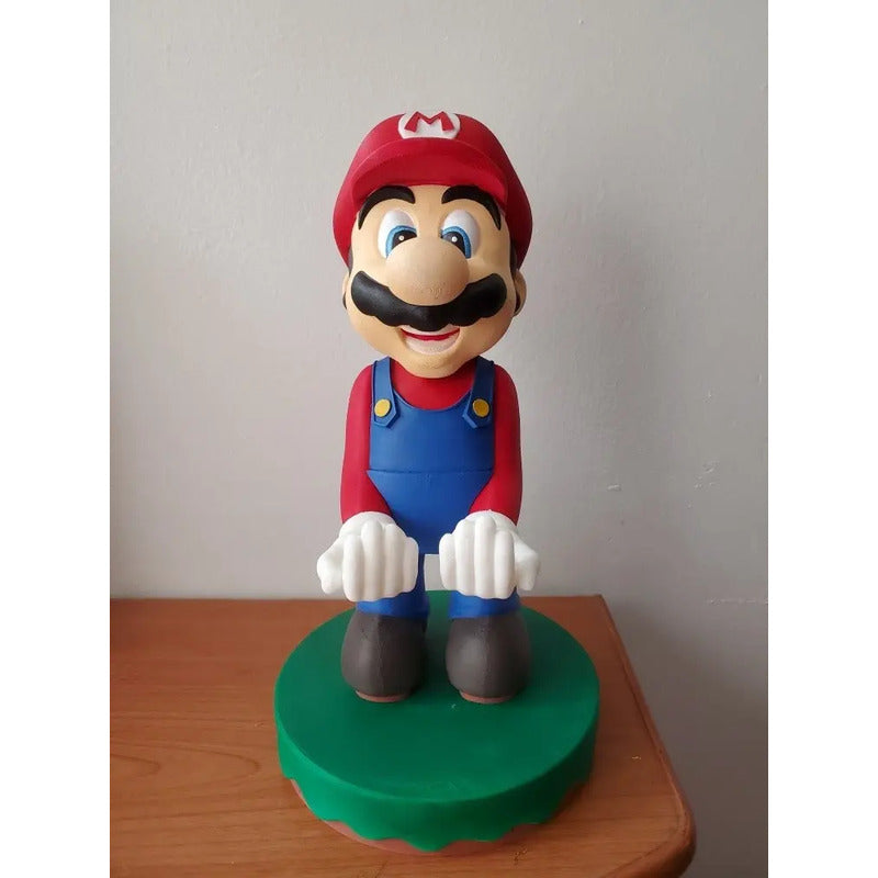 Soporte Para Control Xbox Play Nintendo O Celular Mario Bros Azul