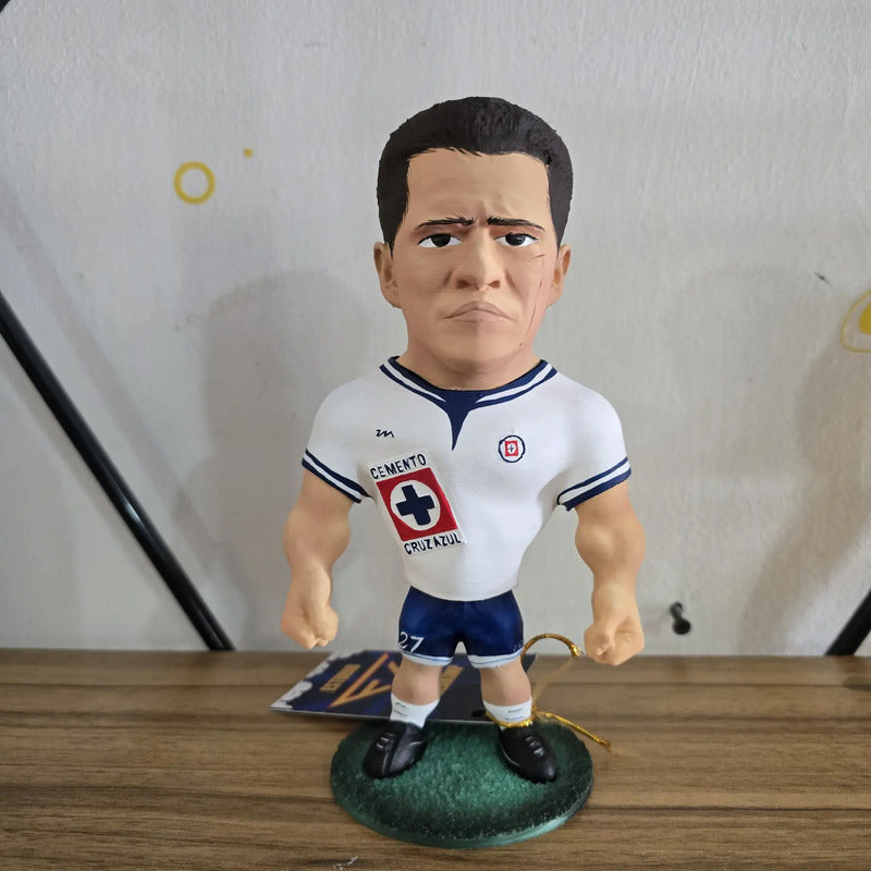 Figura De Futbolista Fuertecito Carlos Hermosillo Cruz Azul