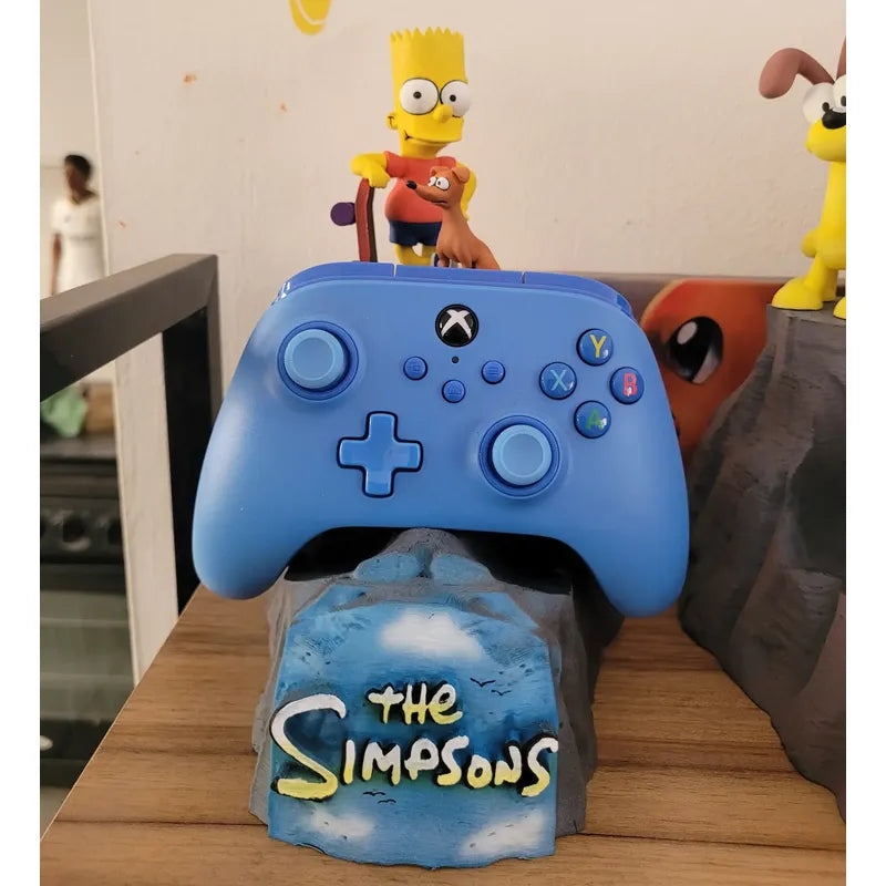 Soporte Control Play Xbox O Celular Bart Los Simpson Amarillo
