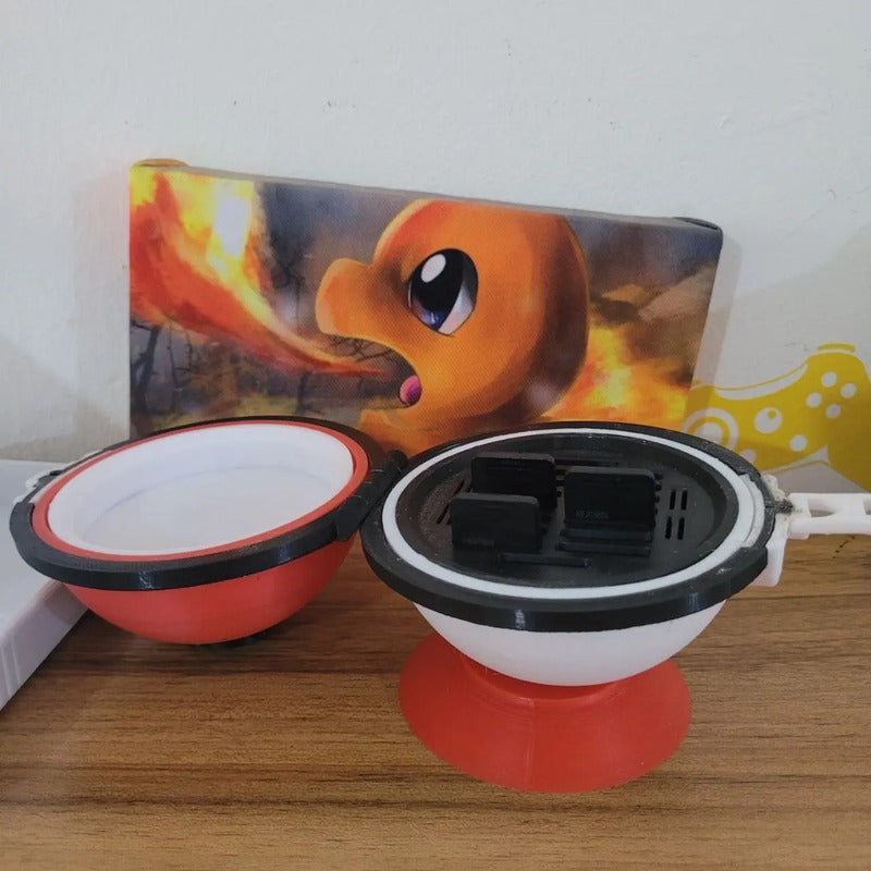 Organizadora Para Sd De Nintendo Swich De Pokebola