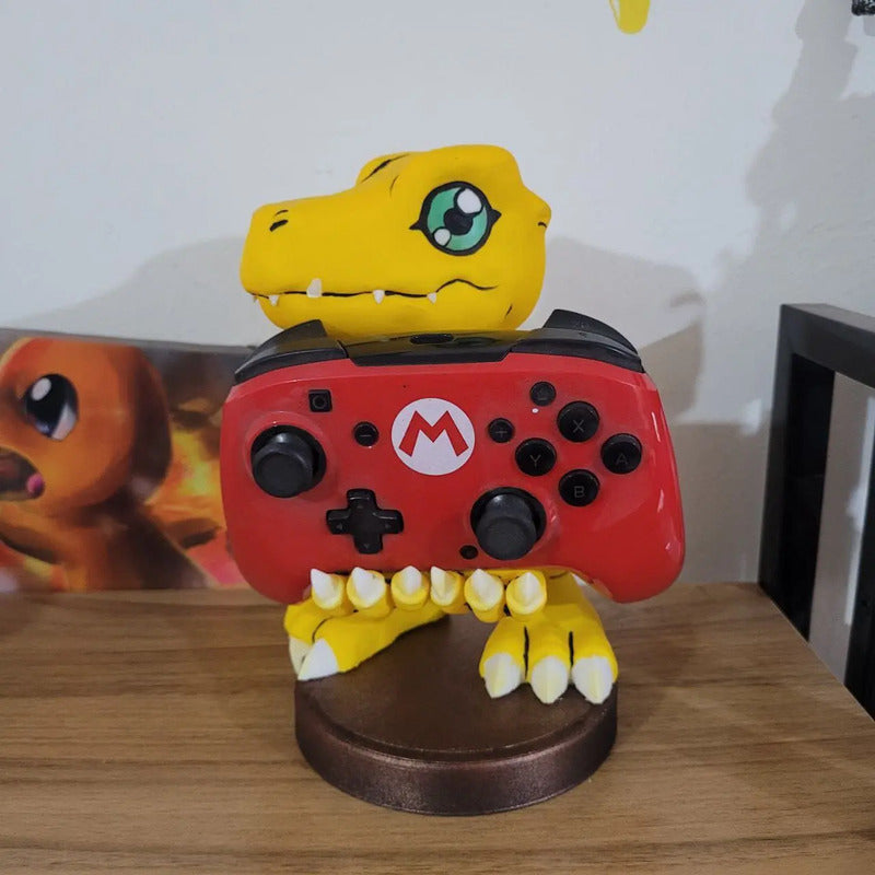 Soporte Para Control De Play Xbox O Cel Agumon Digimon