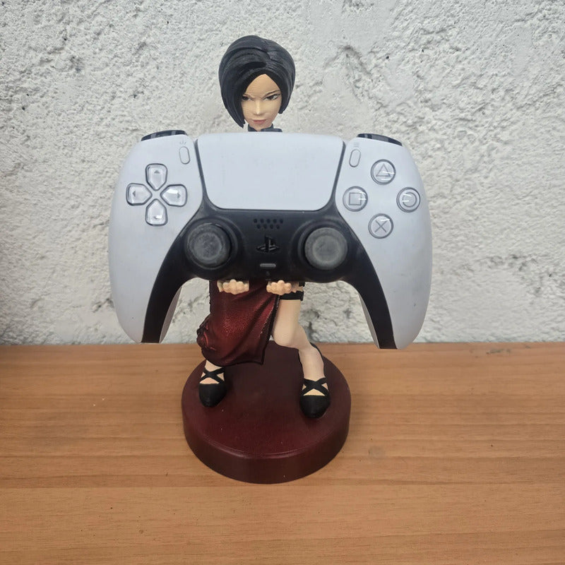 Soporte Control Play Xbox O Cel Ada Wong Resident Evil Rojo