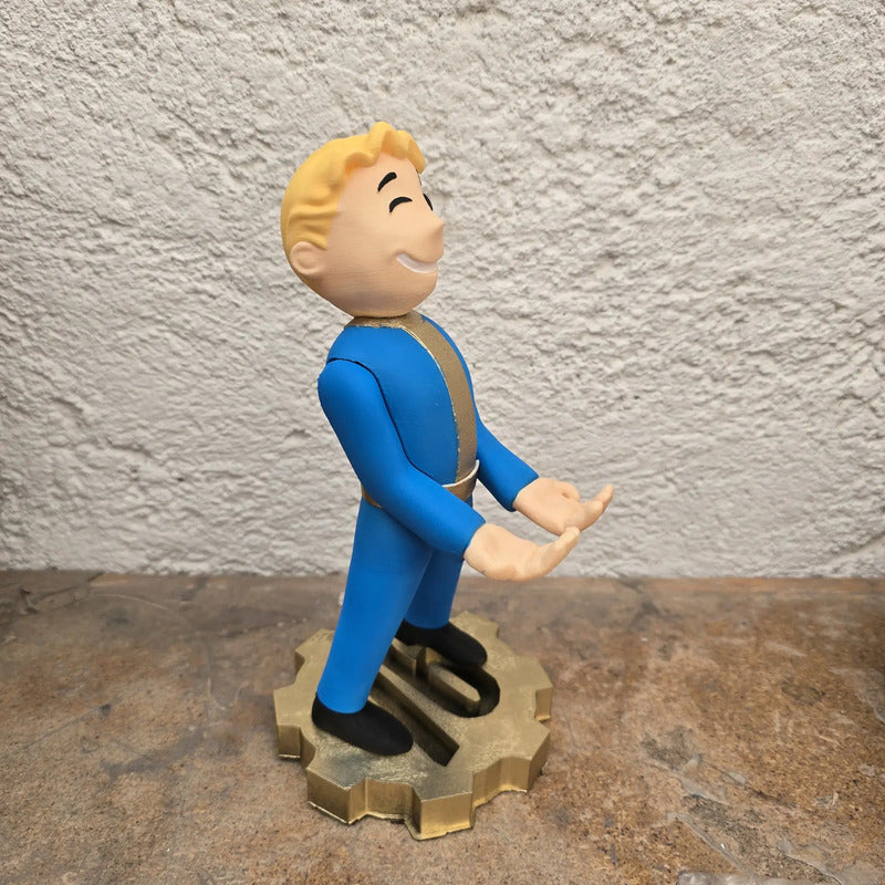 Soporte Control Play Xbox O Celular Vault Boy Fallout Amarillo