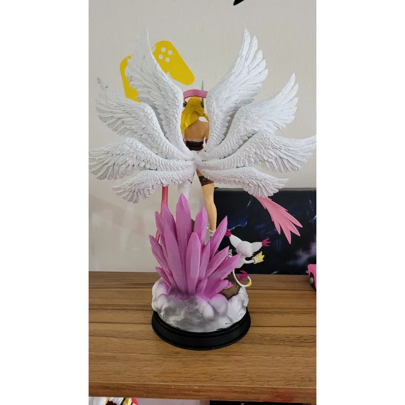 Figura De Acción Angewomon Gatomon Y Kary Digimon