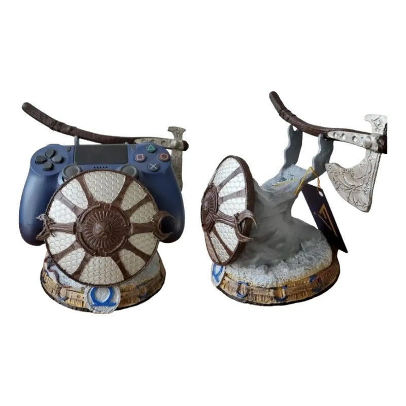Soporte Control Play O Xbox God Of War Ragnarok Kratos Escud