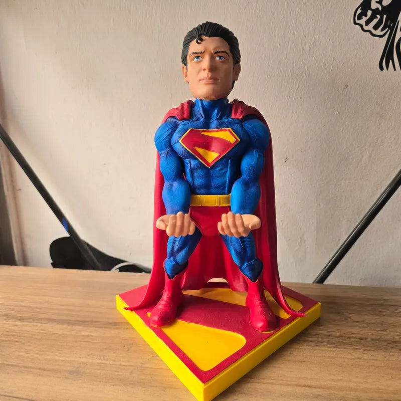 Soporte Para Control De Xbox Play O Celular Superman Legacy Azul