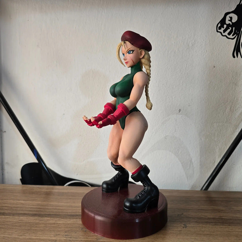 Soporte Para Control Play Xbox O Cel Cammy Street Fighter Verde