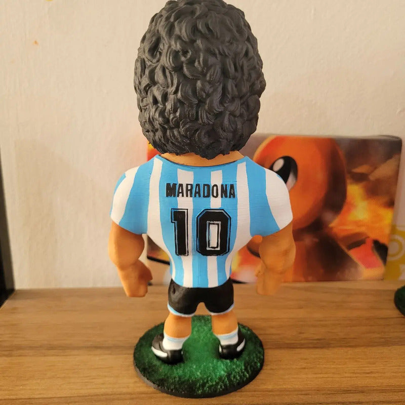 Figura De Futbolista Fuertecito Diego Armando Maradona