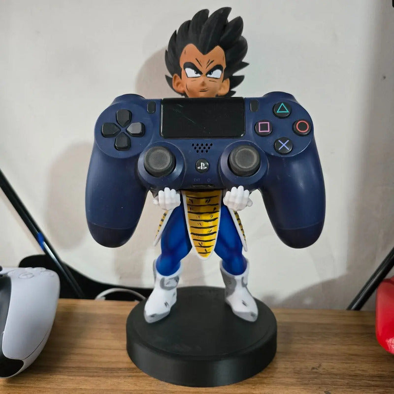 Soporte Control Play Xbox O Celular Vegueta Dragon Ball Z Azul