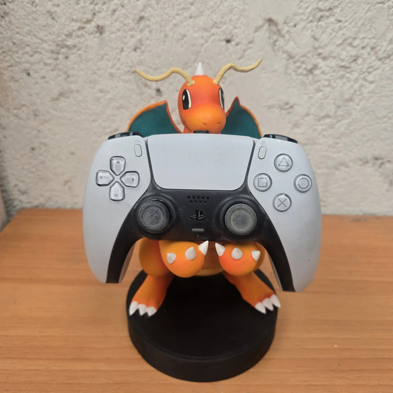 Soporte Control Play Xbox O Celular Dragonite Naranja Claro