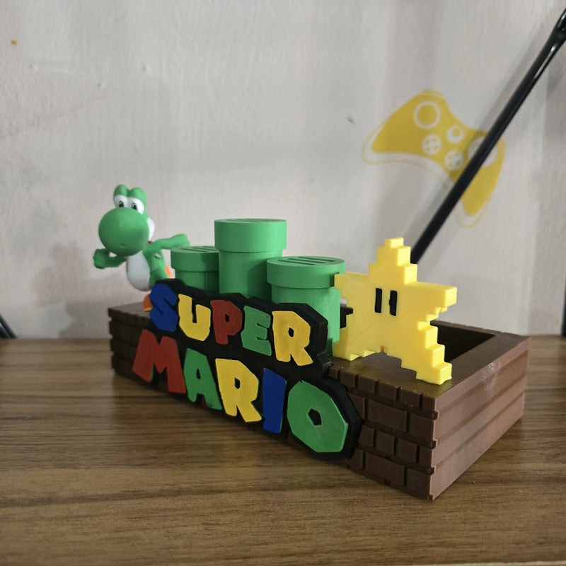 Soporte Consola Nintendo Switch 2 Super Mario Bros Caqui