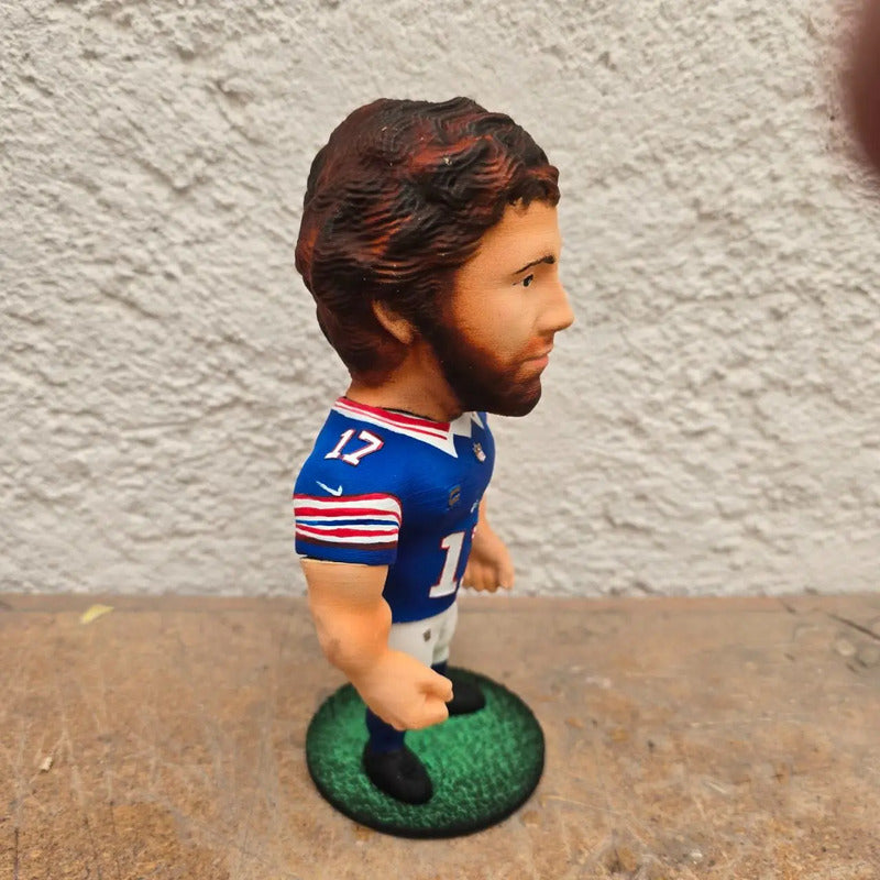 Figura De Futbolista De Nfl Fuertecito Josh Allen