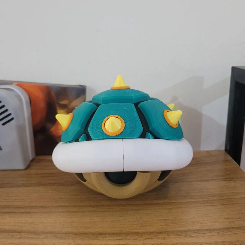 Tortuga De Mario Organizadora Para Sd De Nintendo Swich