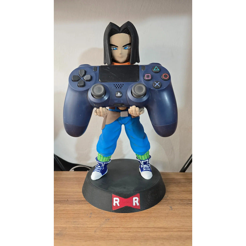 Soporte Control Play Xbox O Celular N° 17  Dragon Ball Z Azul