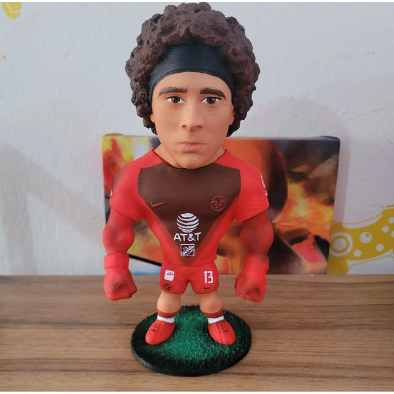 Figura De Futbolista Fuertecito Guillermo Ochoa
