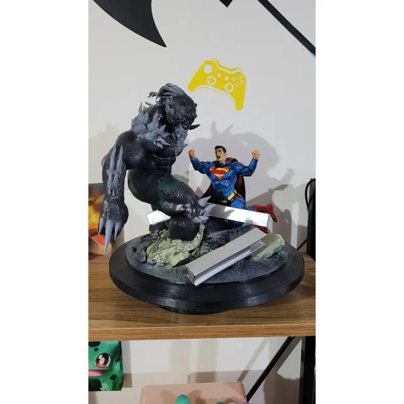 Figura De Acción  Diorama Superman Vs Doomsday