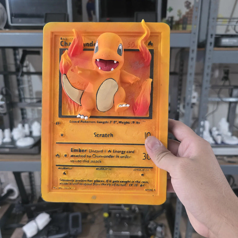 Cuadro De Charmander Naranja